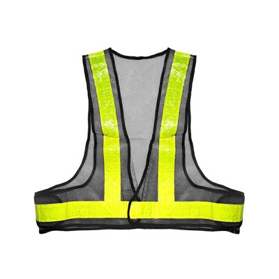 Yellow mesh type reflective vest